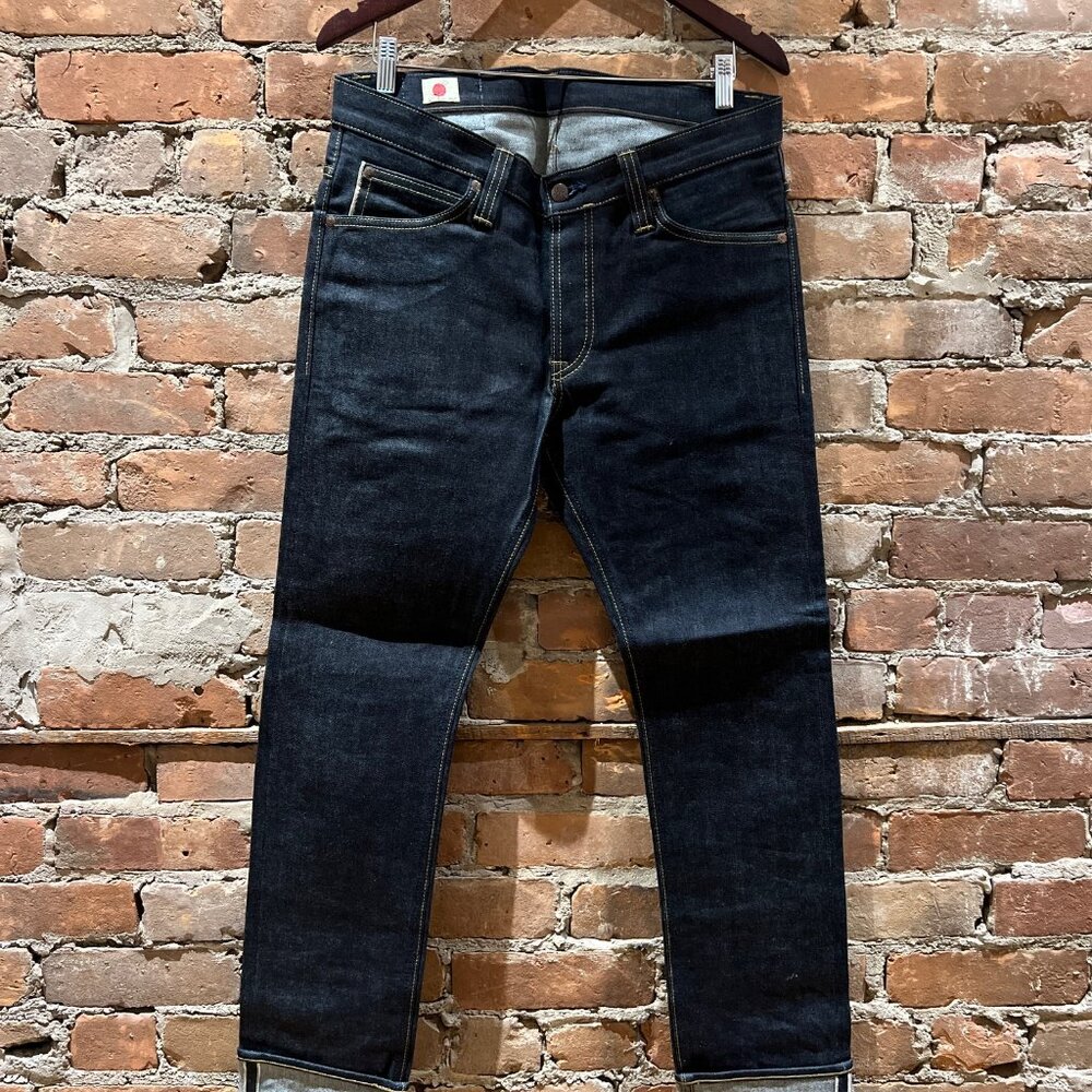 Big John M107F Raw Stretch Selvedge Denim